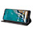 Leather Case Stands Flip Cover Holder BY4 for Nokia G50 5G