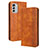 Leather Case Stands Flip Cover Holder BY4 for Nokia G60 5G