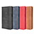 Leather Case Stands Flip Cover Holder BY4 for OnePlus Nord N200 5G