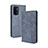 Leather Case Stands Flip Cover Holder BY4 for OnePlus Nord N200 5G Blue