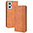 Leather Case Stands Flip Cover Holder BY4 for Oppo A96 4G