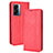 Leather Case Stands Flip Cover Holder BY4 for Oppo K10 5G India Red