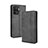 Leather Case Stands Flip Cover Holder BY4 for Oppo Reno5 F Black
