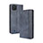 Leather Case Stands Flip Cover Holder BY4 for Realme C20 Blue