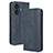 Leather Case Stands Flip Cover Holder BY4 for Realme GT Neo5 SE 5G Blue