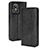 Leather Case Stands Flip Cover Holder BY4 for Realme GT2 Master Explorer Black