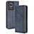 Leather Case Stands Flip Cover Holder BY4 for Realme GT2 Master Explorer Blue