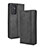 Leather Case Stands Flip Cover Holder BY4 for Samsung Galaxy A15 4G Black