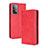 Leather Case Stands Flip Cover Holder BY4 for Samsung Galaxy A52 4G Red