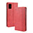 Leather Case Stands Flip Cover Holder BY4 for Samsung Galaxy A71 4G A715 Red