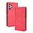 Leather Case Stands Flip Cover Holder BY4 for Samsung Galaxy M32 5G Red