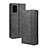 Leather Case Stands Flip Cover Holder BY4 for Samsung Galaxy M40S Black