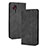 Leather Case Stands Flip Cover Holder BY4 for Samsung Galaxy XCover 5 SM-G525F Black