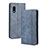 Leather Case Stands Flip Cover Holder BY4 for Samsung Galaxy XCover Pro Blue