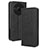 Leather Case Stands Flip Cover Holder BY4 for Sharp Aquos R8 Pro