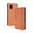 Leather Case Stands Flip Cover Holder BY4 for Sharp Aquos Zero6