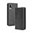 Leather Case Stands Flip Cover Holder BY4 for Sharp Simple Sumaho 5