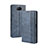 Leather Case Stands Flip Cover Holder BY4 for Sony Xperia 8 Blue