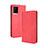 Leather Case Stands Flip Cover Holder BY4 for Vivo iQOO 7 5G Red