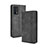 Leather Case Stands Flip Cover Holder BY4 for Vivo iQOO 7 India 5G Black