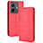 Leather Case Stands Flip Cover Holder BY4 for Vivo T1 Pro 5G Red