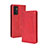 Leather Case Stands Flip Cover Holder BY4 for Vivo V23e 5G Red