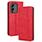 Leather Case Stands Flip Cover Holder BY4 for Vivo V25 Pro 5G Red