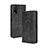 Leather Case Stands Flip Cover Holder BY4 for Vivo Y12A Black