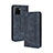 Leather Case Stands Flip Cover Holder BY4 for Vivo Y15C Blue