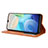 Leather Case Stands Flip Cover Holder BY4 for Vivo Y30 5G