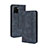 Leather Case Stands Flip Cover Holder BY4 for Vivo Y32t Blue