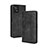 Leather Case Stands Flip Cover Holder BY4 for Vivo Y52s 5G Black