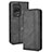 Leather Case Stands Flip Cover Holder BY4 for Xiaomi Black Shark 5 Pro 5G Black