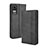 Leather Case Stands Flip Cover Holder BY4 for Xiaomi Civi 1S 5G Black