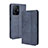 Leather Case Stands Flip Cover Holder BY4 for Xiaomi Mi 11T Pro 5G Blue