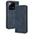Leather Case Stands Flip Cover Holder BY4 for Xiaomi Mi 13 5G Blue