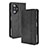 Leather Case Stands Flip Cover Holder BY4 for Xiaomi Poco F3 GT 5G Black