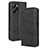 Leather Case Stands Flip Cover Holder BY4 for Xiaomi Poco X5 Pro 5G Black