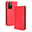 Leather Case Stands Flip Cover Holder BY4 for Xiaomi Redmi 10 (2022) Red