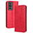 Leather Case Stands Flip Cover Holder BY4 for Xiaomi Redmi K60 5G Red