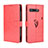 Leather Case Stands Flip Cover Holder BY5 for Asus ROG Phone 3 Red