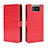 Leather Case Stands Flip Cover Holder BY5 for Asus Zenfone 7 Pro ZS671KS Red