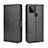 Leather Case Stands Flip Cover Holder BY5 for Google Pixel 4a 5G Black