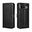 Leather Case Stands Flip Cover Holder BY5 for Google Pixel 8 5G Black