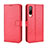 Leather Case Stands Flip Cover Holder BY5 for HTC Desire 22 Pro 5G