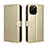 Leather Case Stands Flip Cover Holder BY5 for Huawei Enjoy 50z Gold