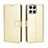 Leather Case Stands Flip Cover Holder BY5 for Huawei Honor X8 4G