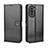 Leather Case Stands Flip Cover Holder BY5 for Huawei Nova 10 Pro Black