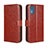 Leather Case Stands Flip Cover Holder BY5 for Nokia C02