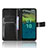 Leather Case Stands Flip Cover Holder BY5 for Nokia C110